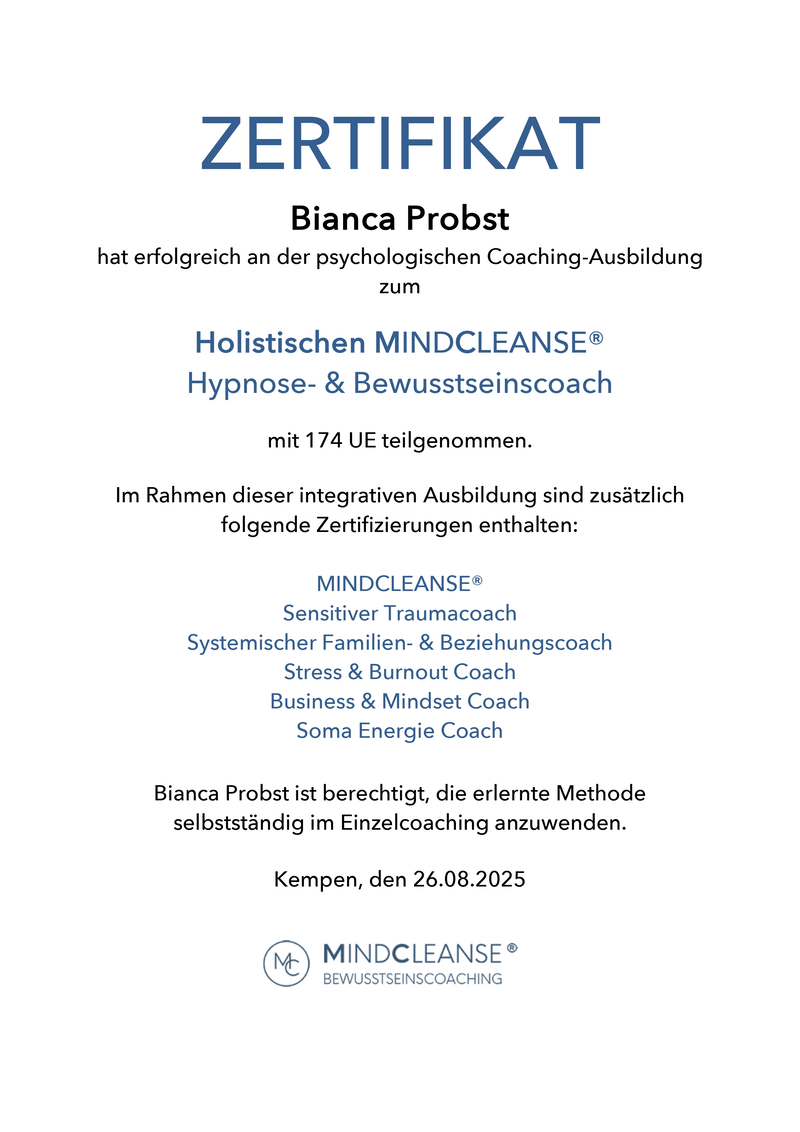 Hypnosis & Consciousness Coach Certification
